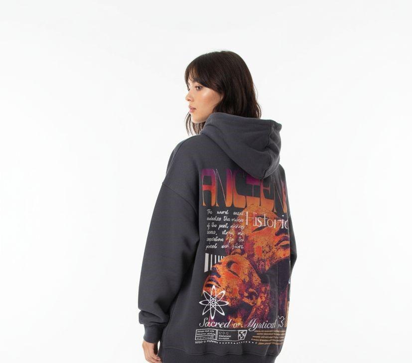 Grey historical hoodie