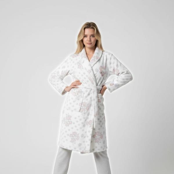 White chic home dress