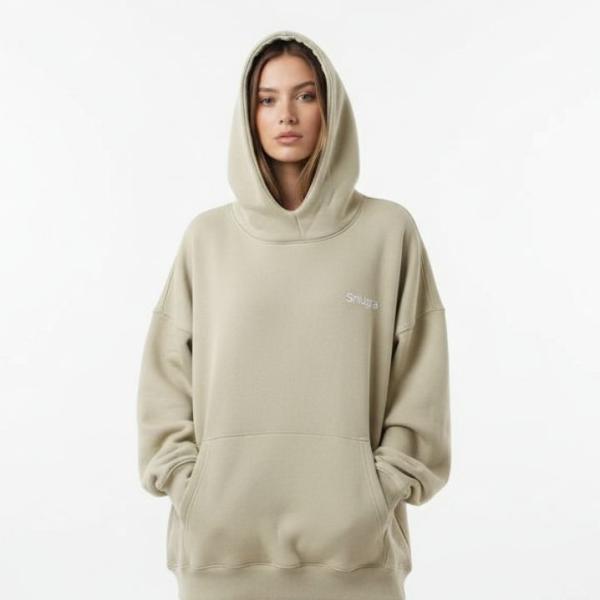 Mint feathers hoodie