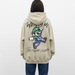 Mint super mario hoodie