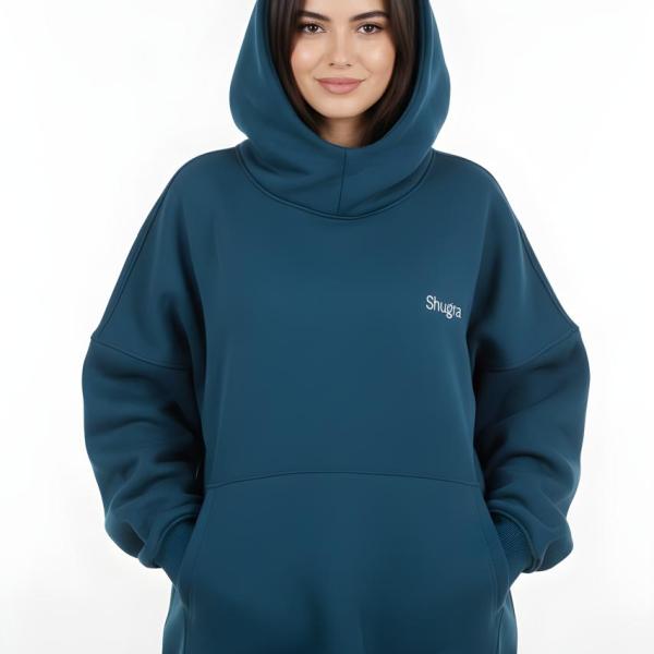 Blue oily bugs bunny hoodie