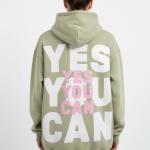 Mint trendy hoodie