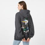 Grey duck hoodie
