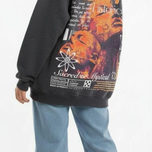 Grey historical hoodie