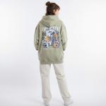 Mint bear hoodie