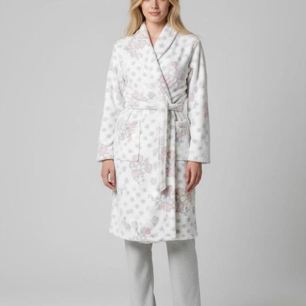 White chic home dress